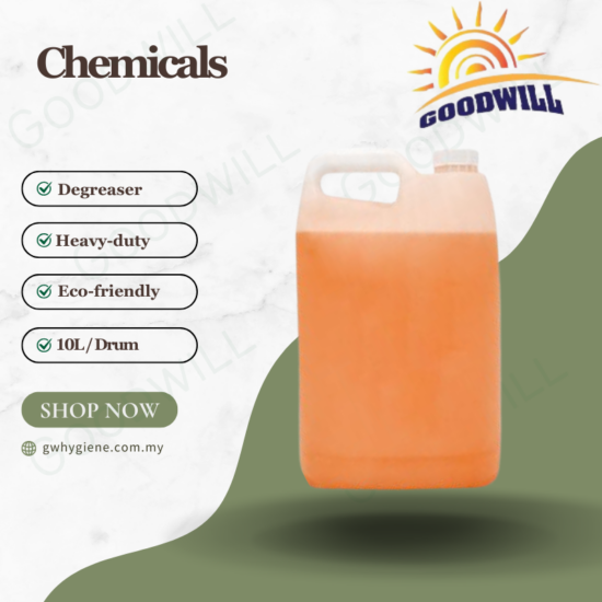 Commercial degreaser for industrial use